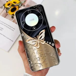 Honor Magic5 Lite/X9a RMO-NX1 Stylish Painted Cover Soft Silicone Phone Case – – 699