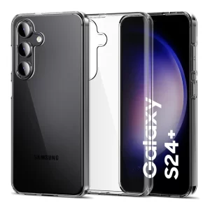 Luxury Clear Silicone Soft Case For Samsung Galaxy S24+