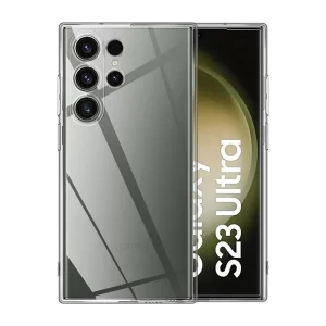 Ultra Thin Transparent Silicone Case for Samsung Galaxy S23 Ultra